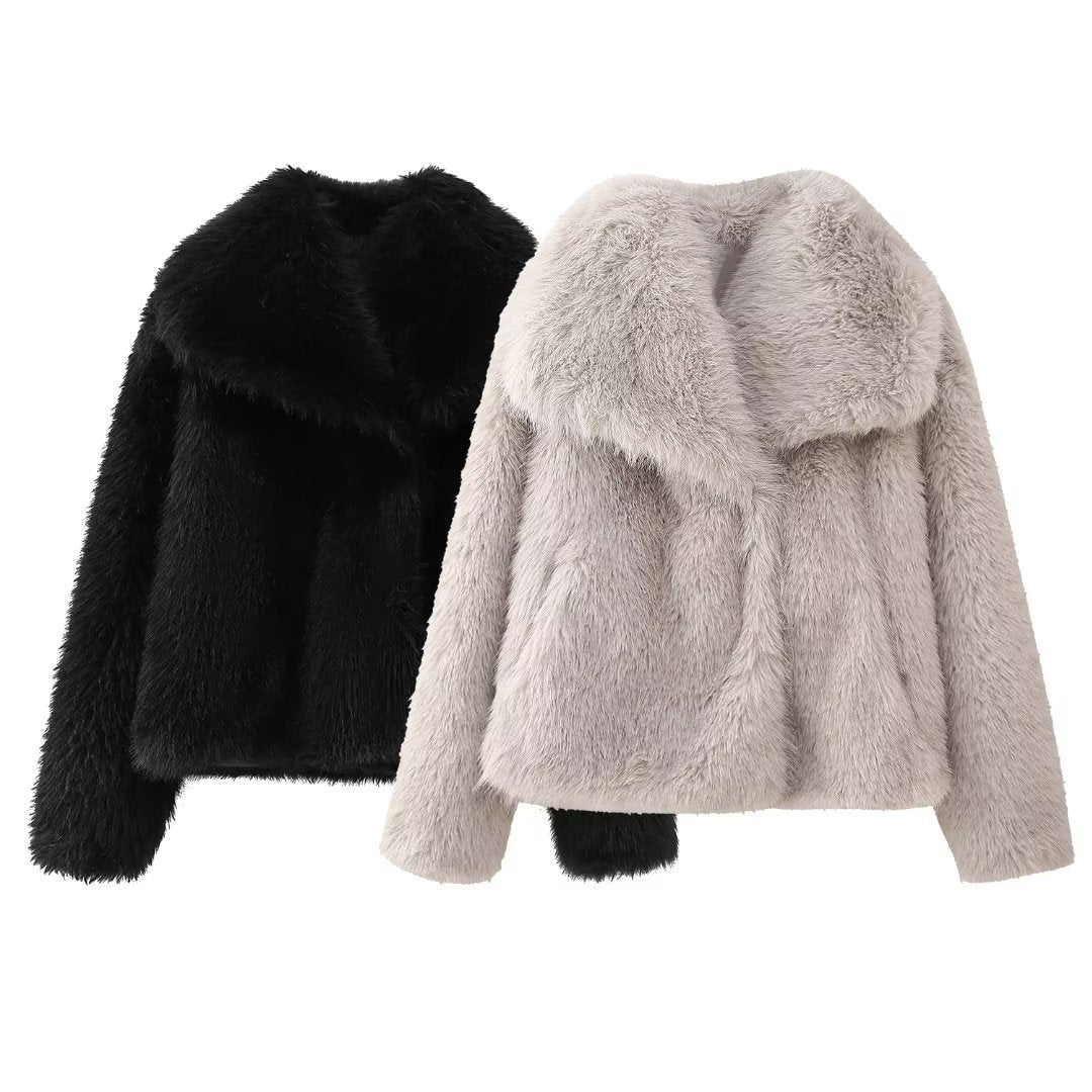 Arelle™ | Faux Fur Coat - Last Day 80% Discount!